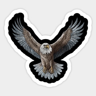 Vintage Eagles Sticker